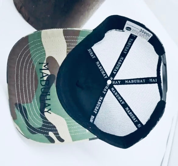 Mabuhay Resilient Ranks Hat  Camouflage/Black