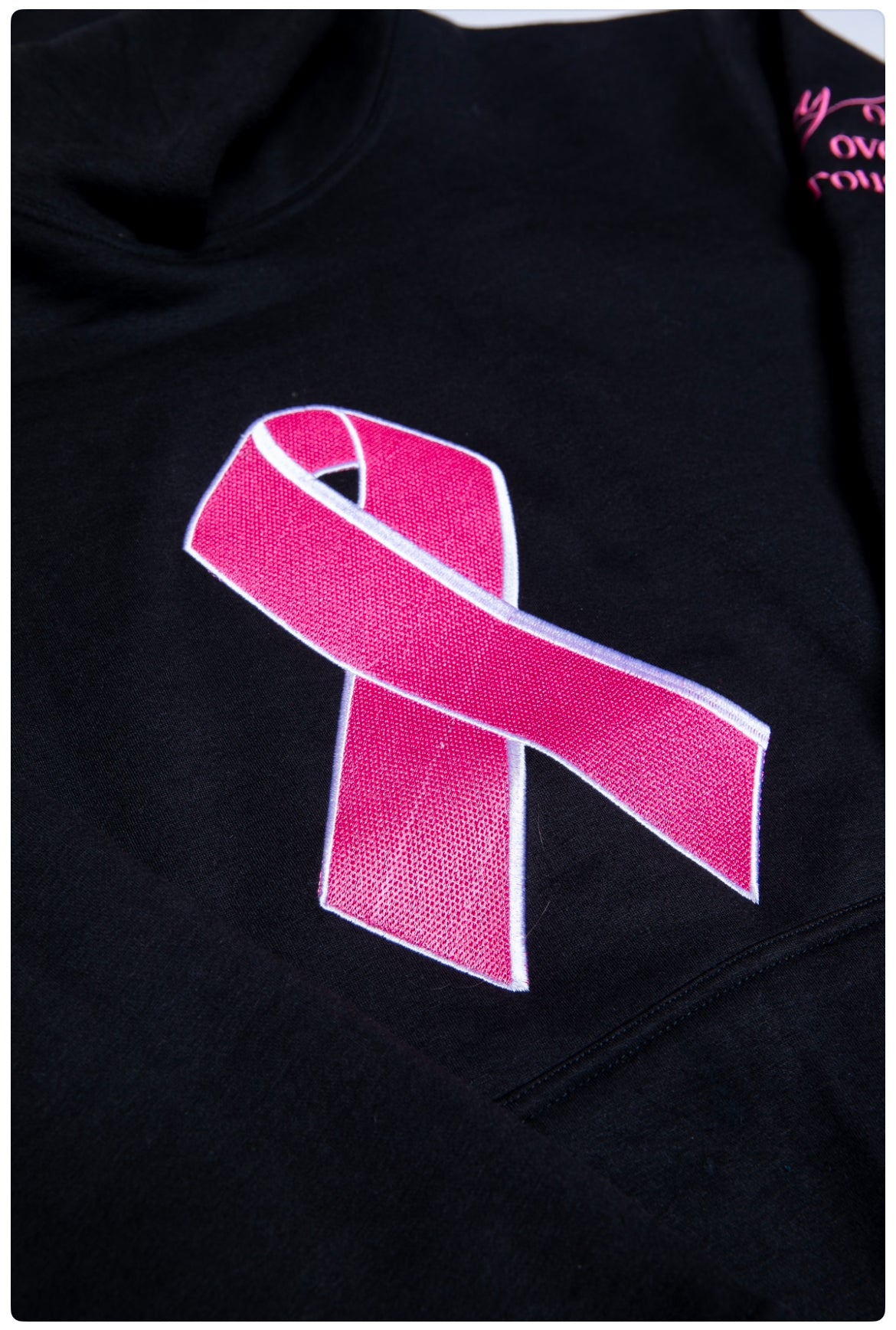 F*** Cancer Stay Strong and Keep Fighting pullover Hoodie Black/Pink/White
