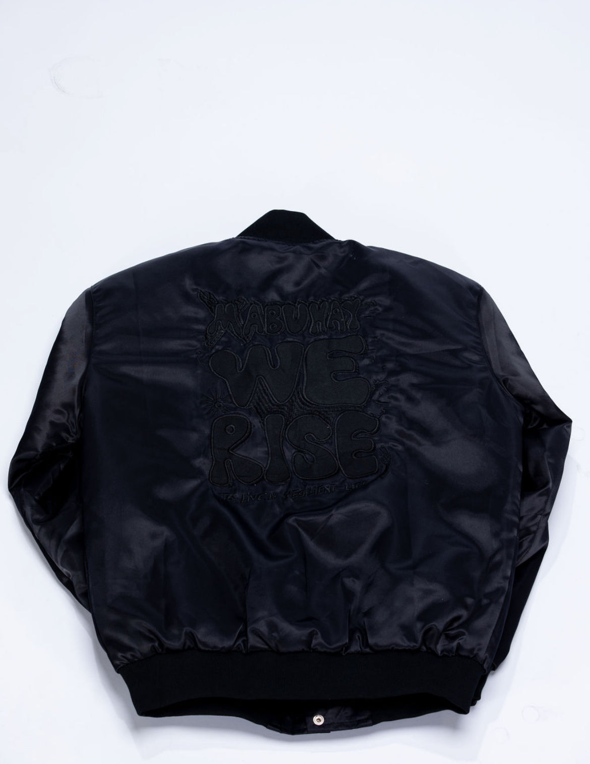 Mabuhay We Rise Black Shadow Elite Starter Style Jacket Jacket