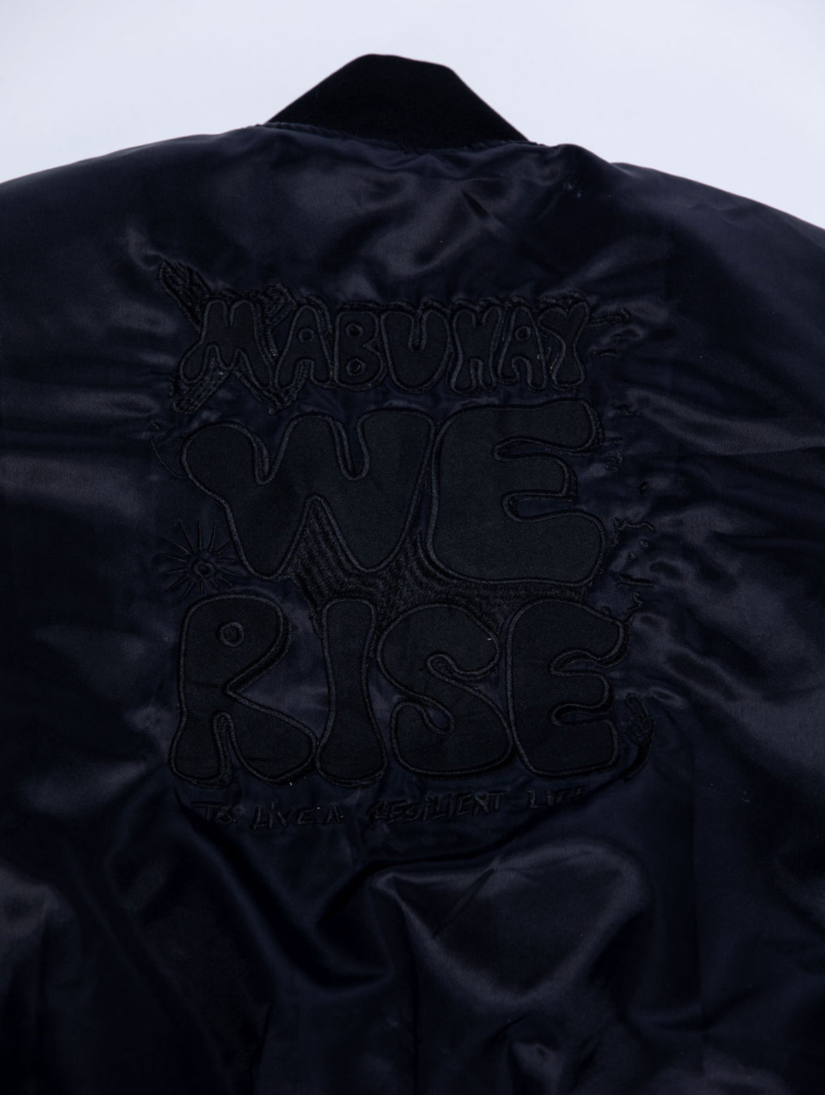 Mabuhay We Rise Black Shadow Elite Starter Style Jacket Jacket