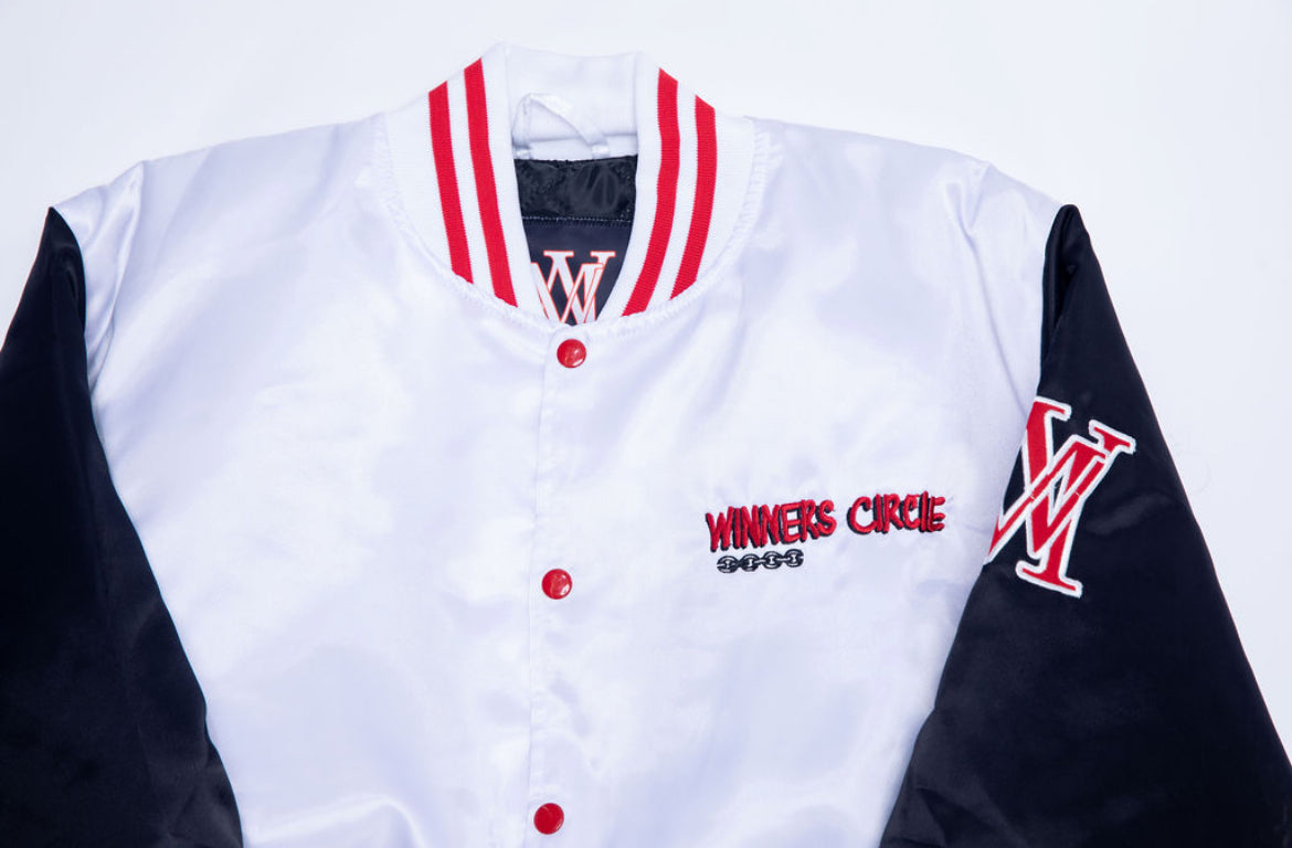 "Gifted" Jacket – As Worn by Mike Epps White/Black/Red