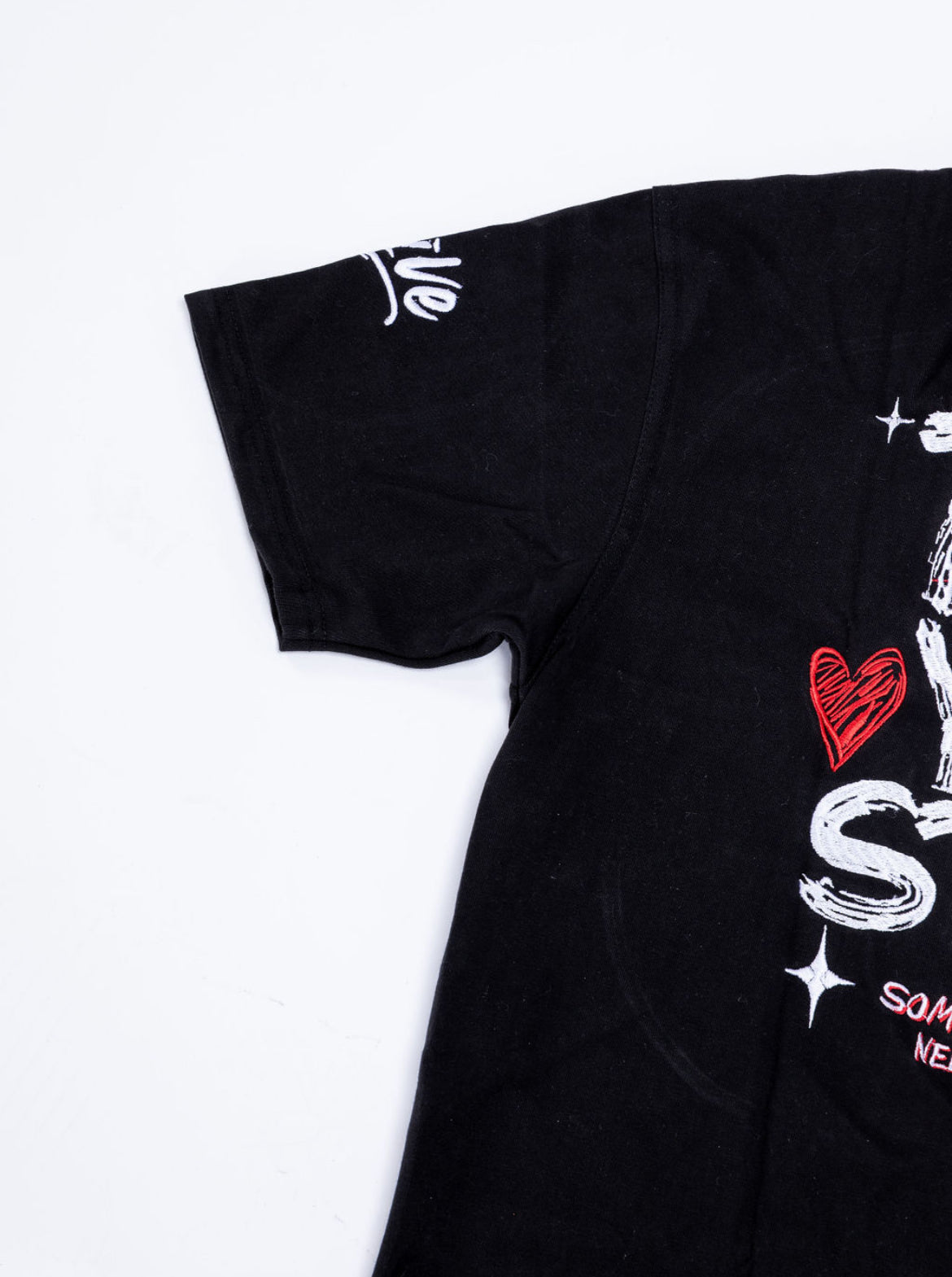 Tell Your Story Series – Short Sleeve Tee (Black/White/Red)