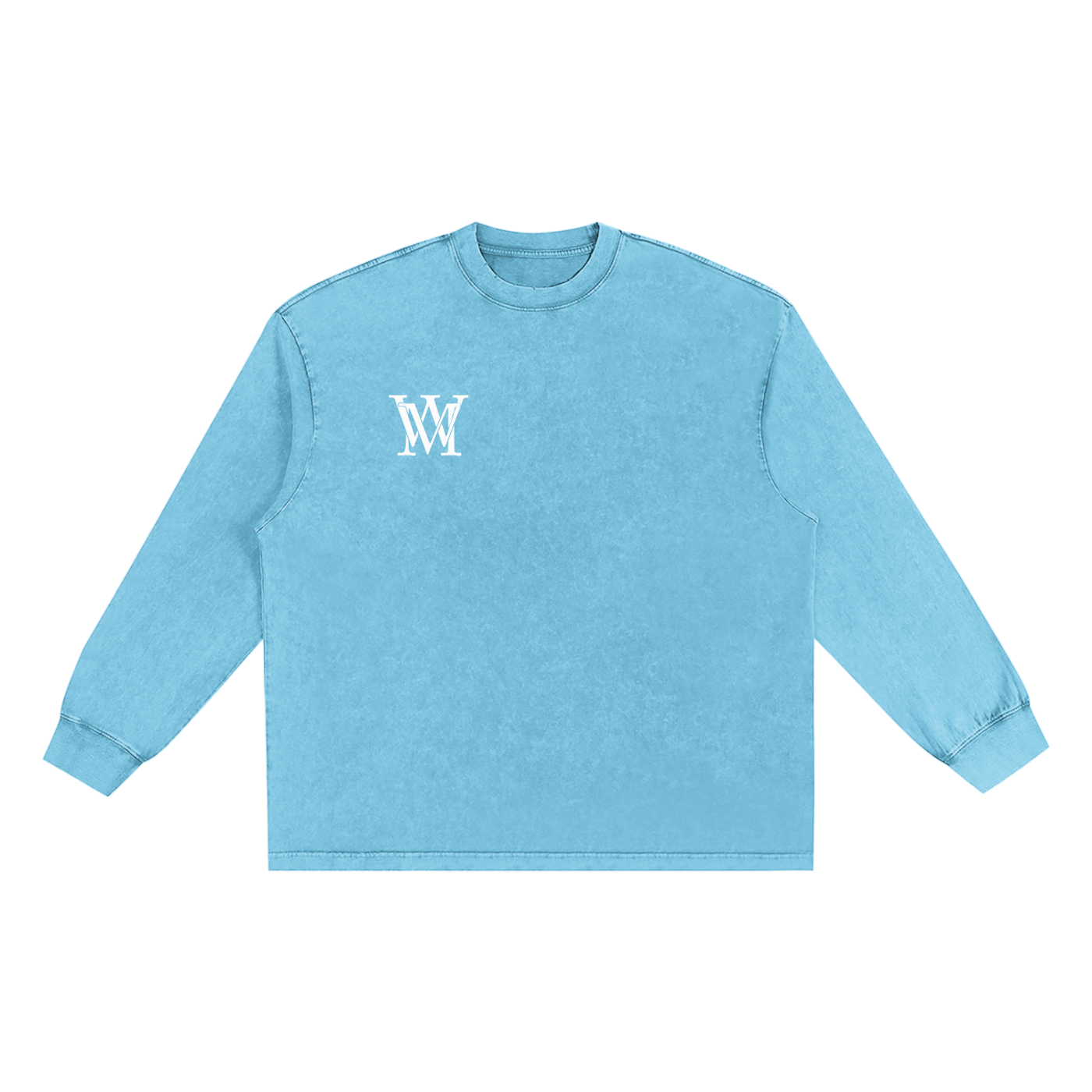 Snow Washed Frayed Edge T-Shirt