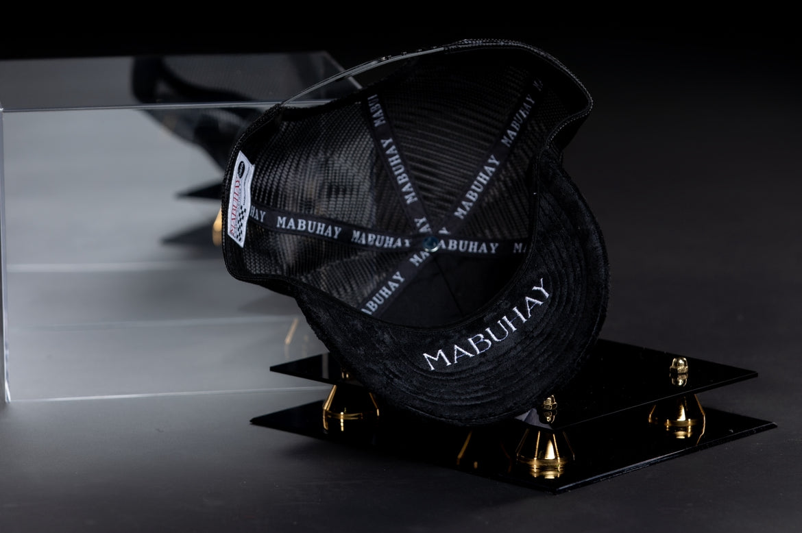 Limited Time Exclusive MW Hat - Black/White (Black Mesh) w Luxury Collectors Case