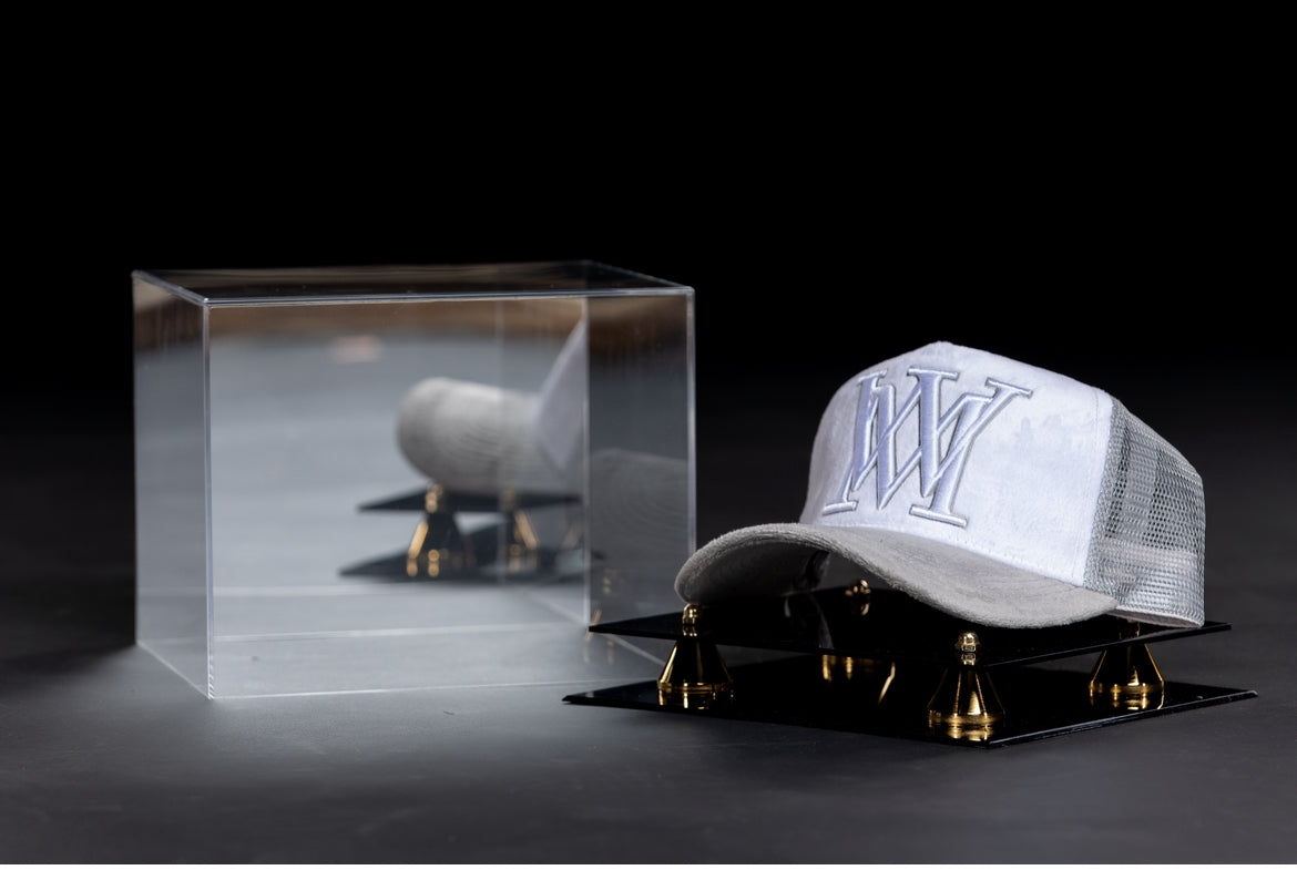 Mabuhay Platinum Hat (Grey/White)