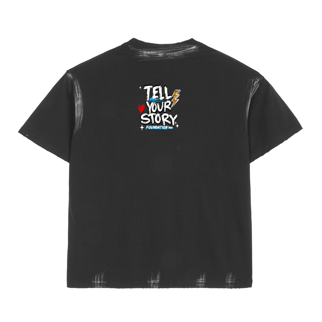 Hand Brushed Cotton T-Shirt