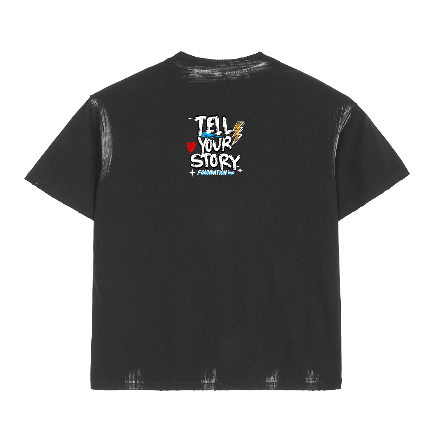 Hand Brushed Cotton T-Shirt
