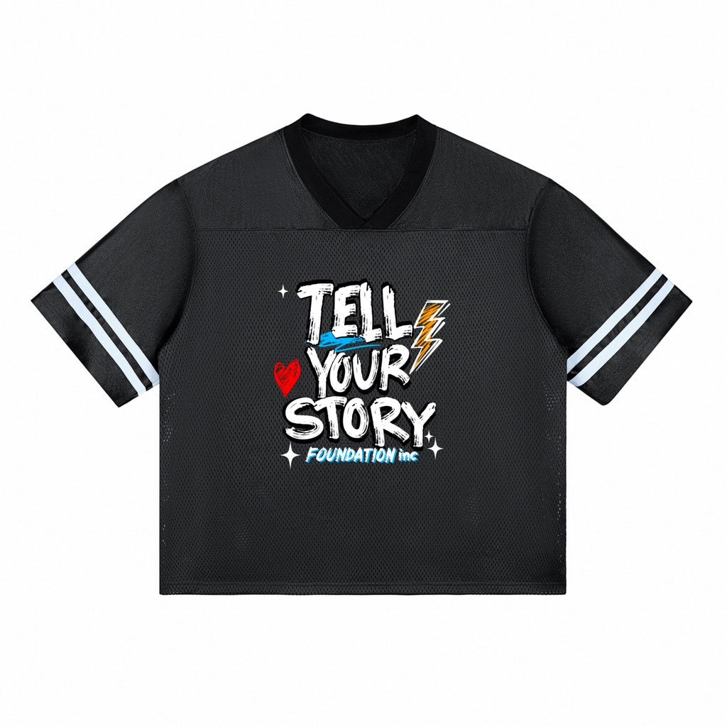 Taped Mesh T-Shirt