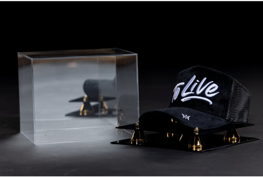 TO LIVE by Mabuhay Hat w Luxury Collectors Case