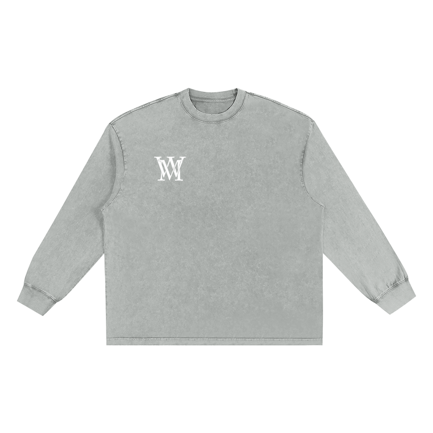 Snow Washed Frayed Edge T-Shirt