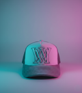 Mabuhay Platinum Hat (Grey/White)