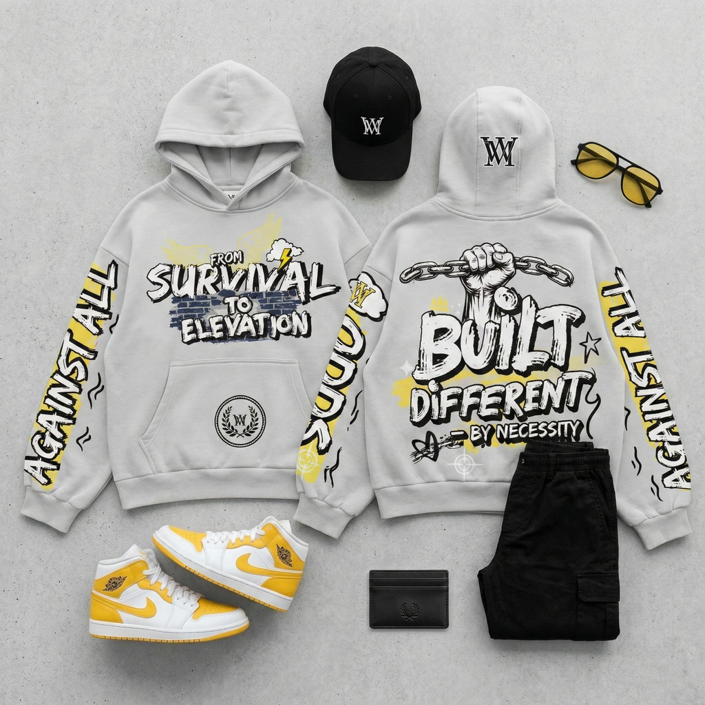 Mabuhay Built Different By Neccesity Pullover Hoodie