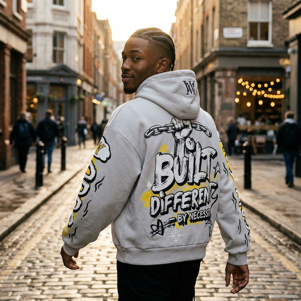 Mabuhay Built Different By Neccesity Pullover Hoodie