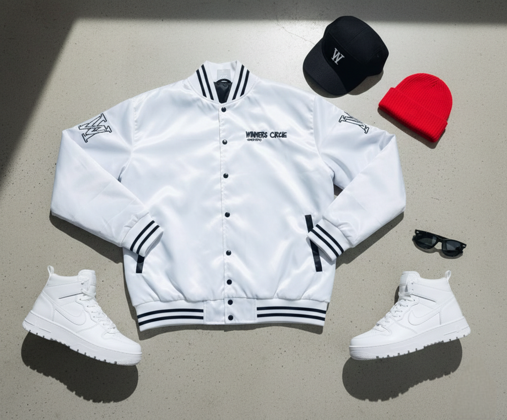 Mabuhay white Jacket X Winners Circle