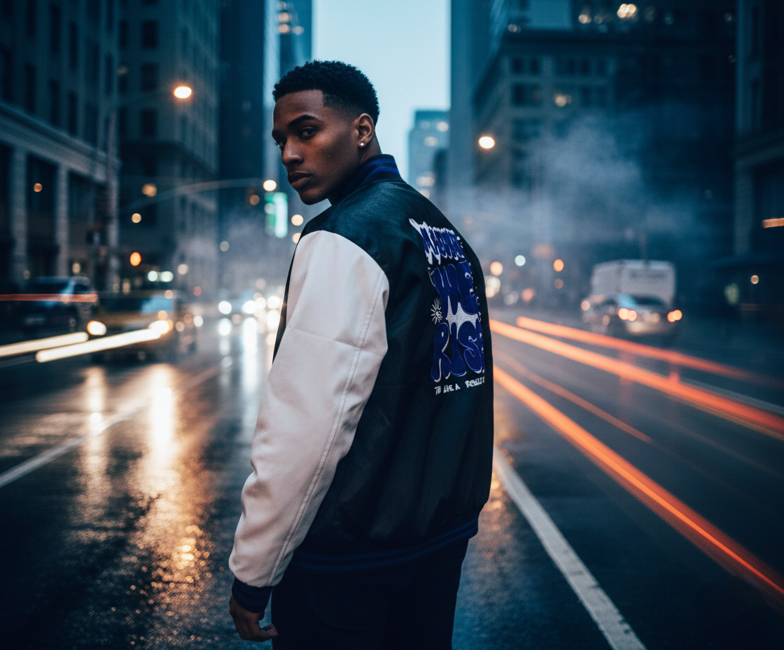 Winners Circle Blue/white Jacket X Mabuhay We Rise