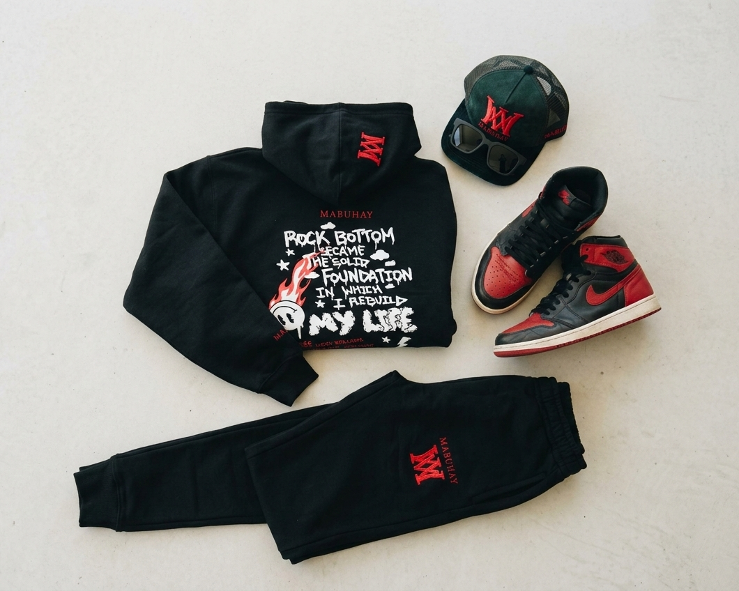 Rock 'N' Bottom Pullover Hoodie