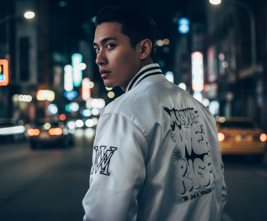 Mabuhay white Jacket X Winners Circle