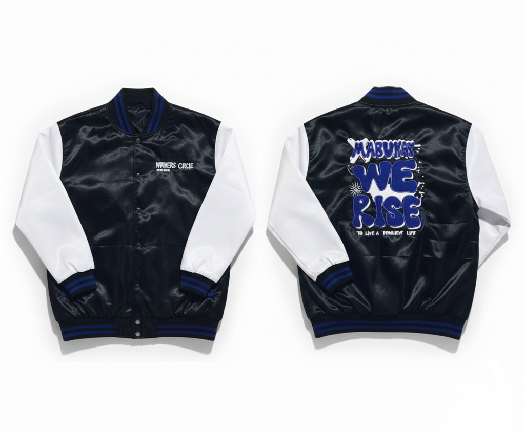 Winners Circle Black/Purple/white Jacket X Mabuhay We Rise