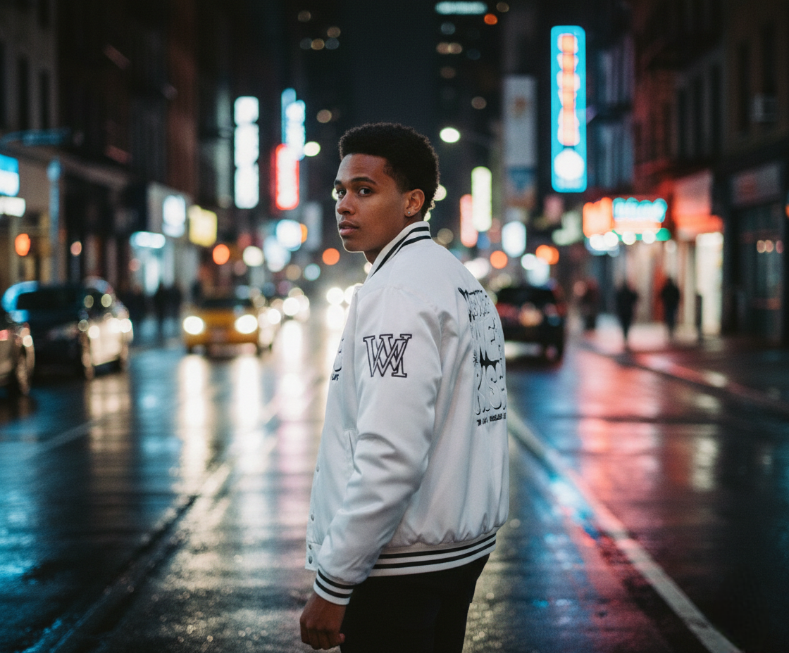 Mabuhay white Jacket X Winners Circle