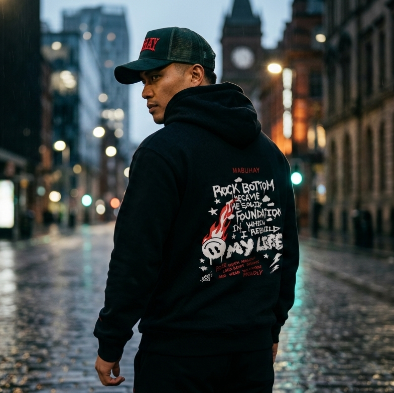 Rock 'N' Bottom Pullover Hoodie