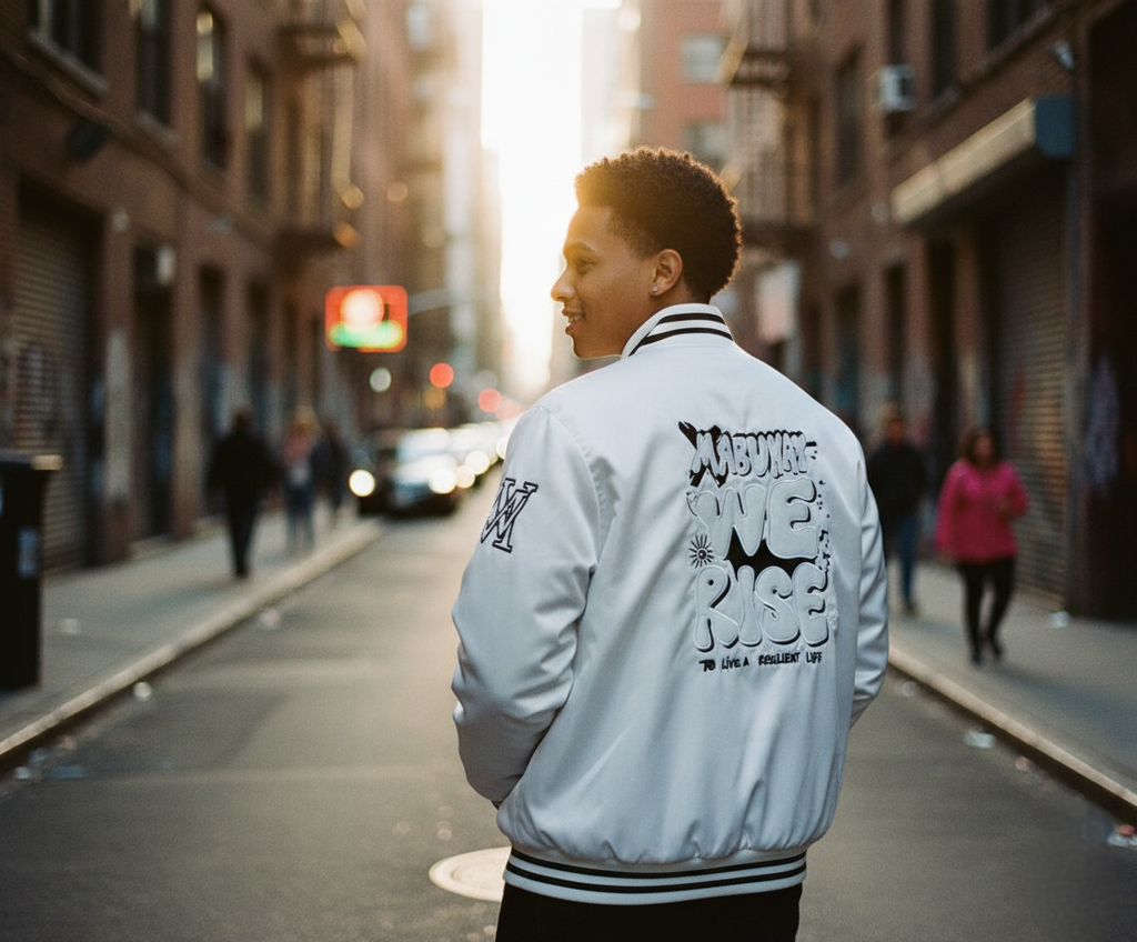 Mabuhay white Jacket X Winners Circle