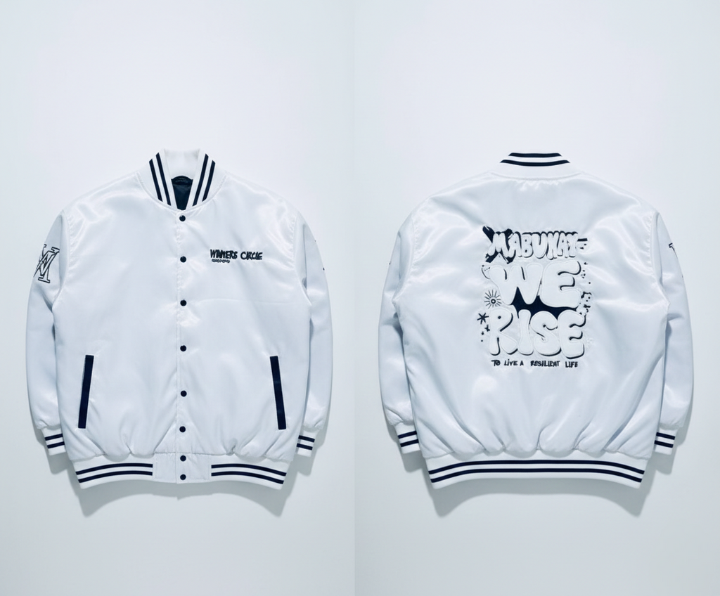 Mabuhay white Jacket X Winners Circle