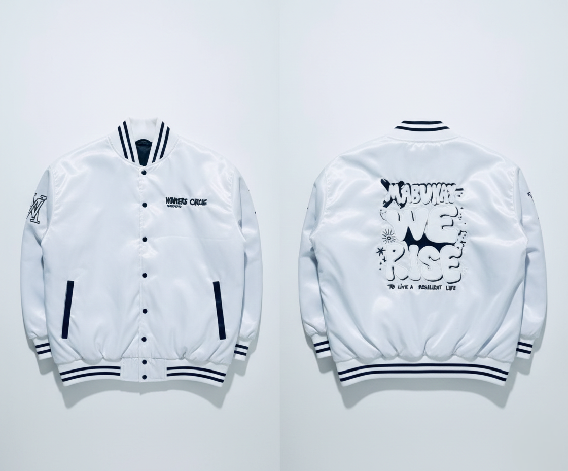 Mabuhay white Jacket X Winners Circle
