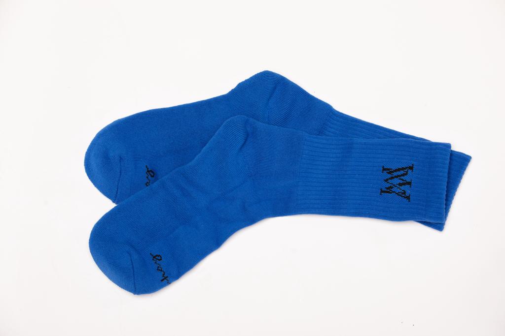 Mabuhay Signature 3 Pack Socks - Royal Blue/Black, White/Royal Blue, Black/Royal Blue