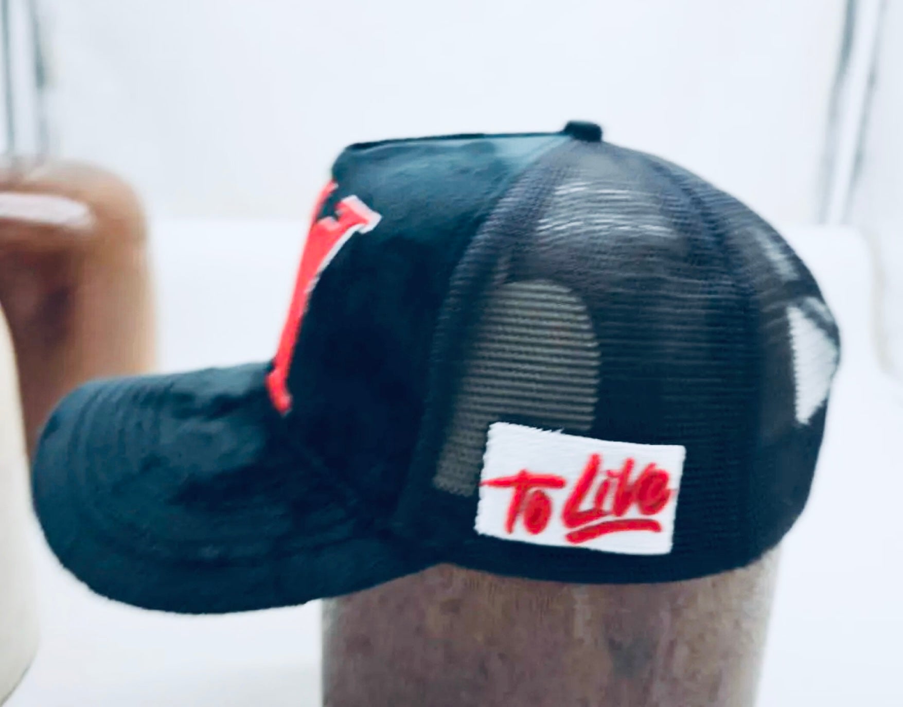 Mabuhay Unbreakable Hat ~ Black/Red/White