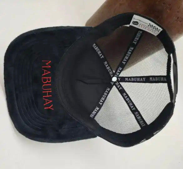 Mabuhay Unbreakable Hat ~ Black/Red/White