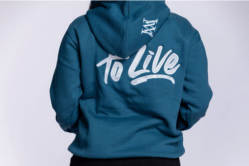 Above Water Soft Teal Mabuhay Pullover Hoodie