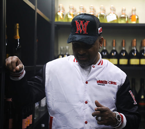 "Gifted" Jacket – As Worn by Mike Epps White/Black/Red