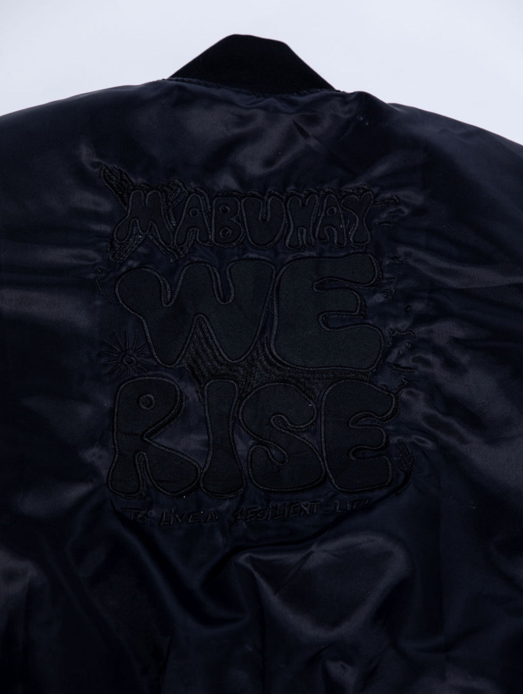 Mabuhay We Rise Black Shadow Elite Starter Style Jacket Jacket