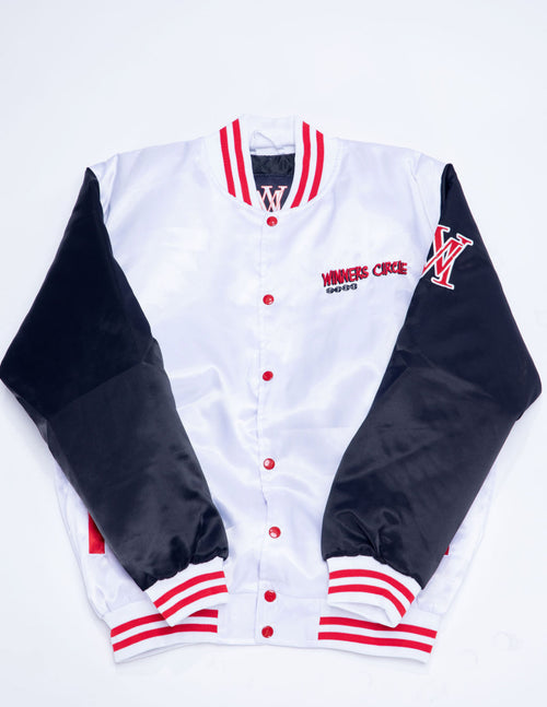 "Gifted" Jacket – As Worn by Mike Epps White/Black/Red