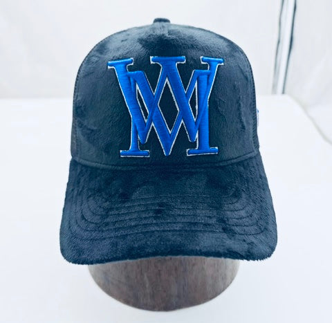 Mabuhay "Royalty" Hat (Black, Royal Blue & White)