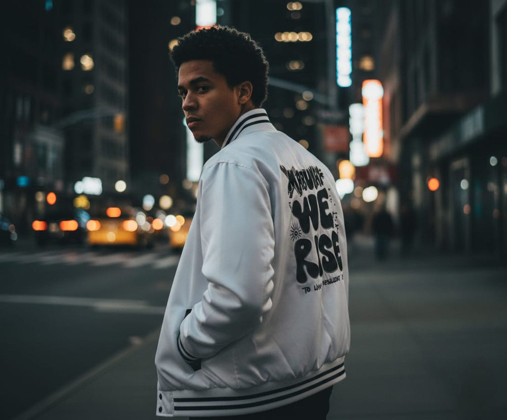 Mabuhay We Rise x Winners Circle varsity Jacket