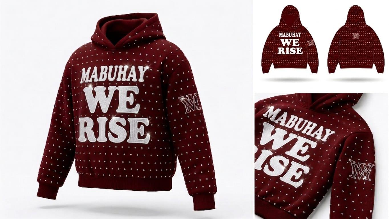 Mabuhay “Crimson Crown” Hoodie