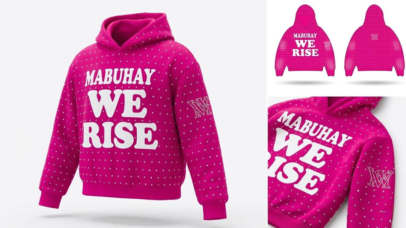 Mabuhay “Petal Drip” Hoodie