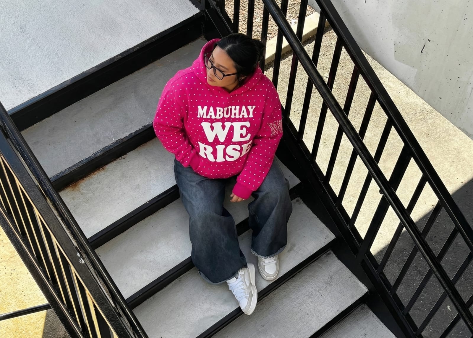 Mabuhay “Petal Drip” Hoodie