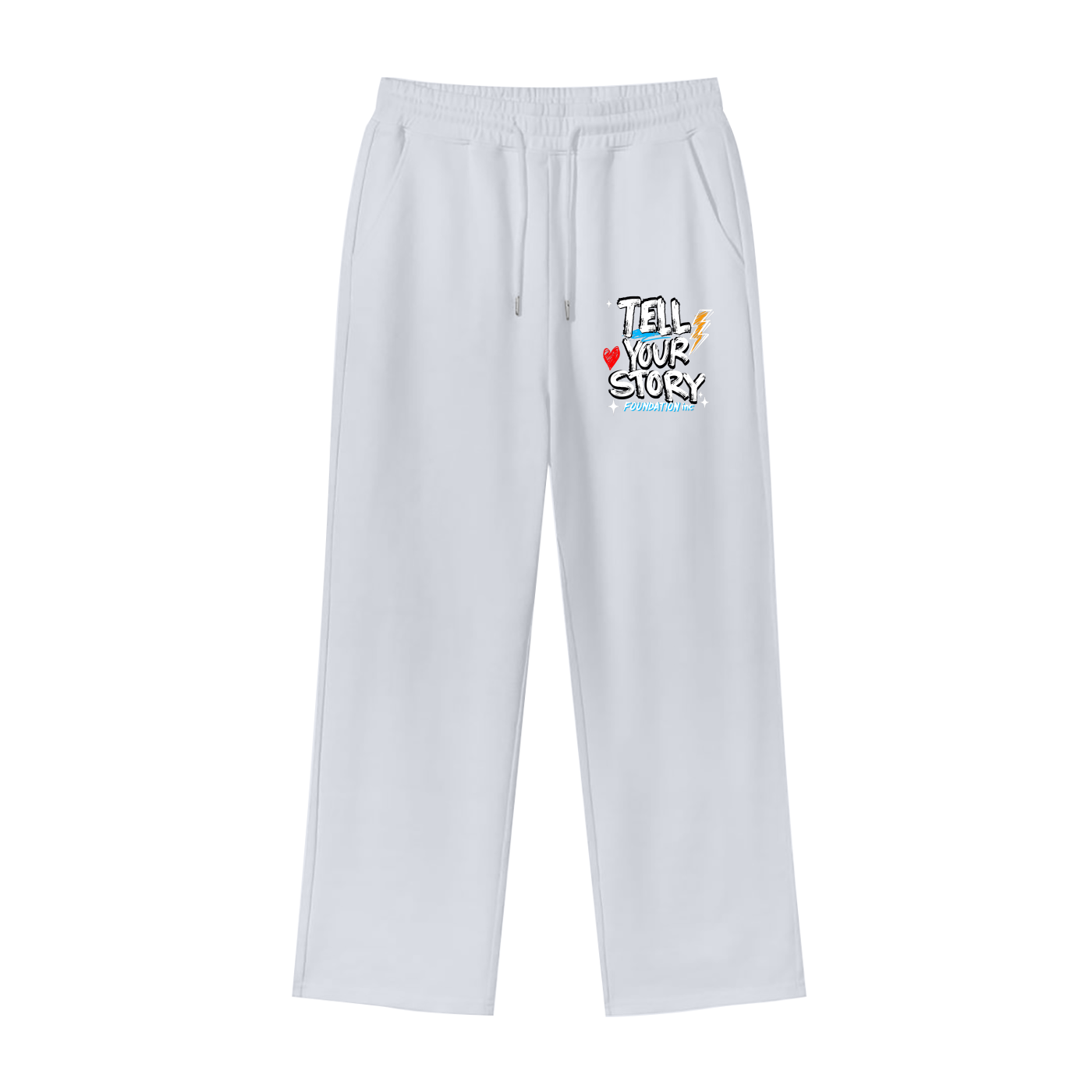 Loose Fit Fleece Straight Leg Pants