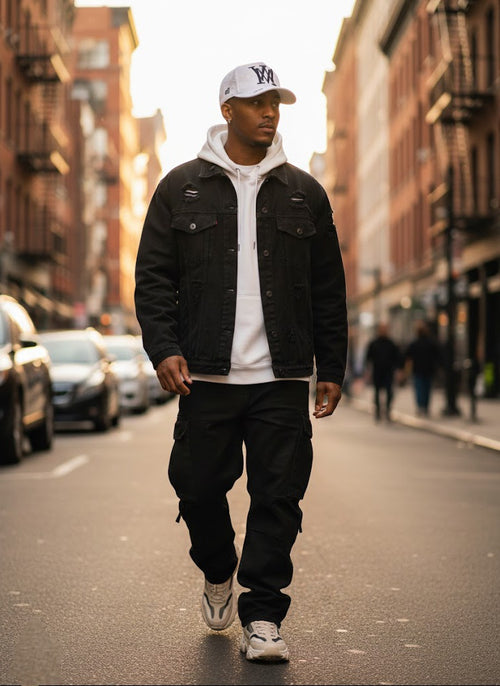 Blue/White Mabuhay Jacket - Winners Circle